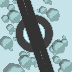 Level board — roundabout